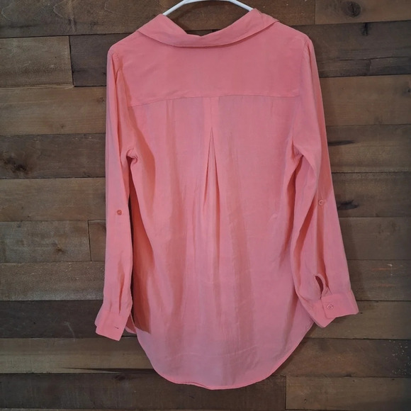 Chico's High Low Long Sleeve Blouse SIZE 0 Womens Size Small/SM - Picture 5 of 10
